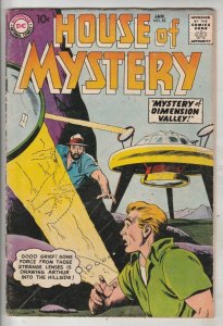 House of Mystery #82 (Jan-59) VG/FN Mid-Grade Dimension Valley Wow!