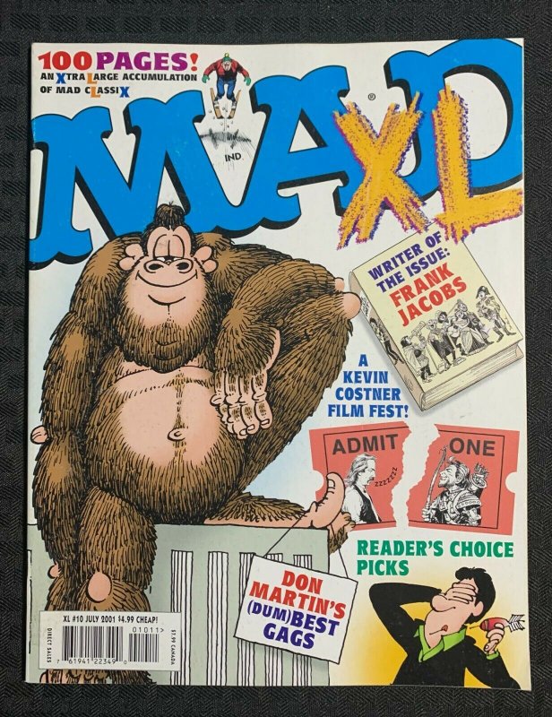 2001 MAD XL Magazine #10 FVF 7.0 Don Martin's (Dum)best Gags