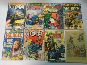 Silver + Bronze age DC War comics reader lot 47 different issues