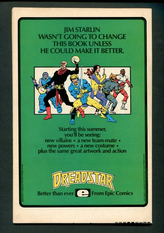 Marvel Heroes Secret Wars #6 (6.0 FN )  Newsstand / October 1984