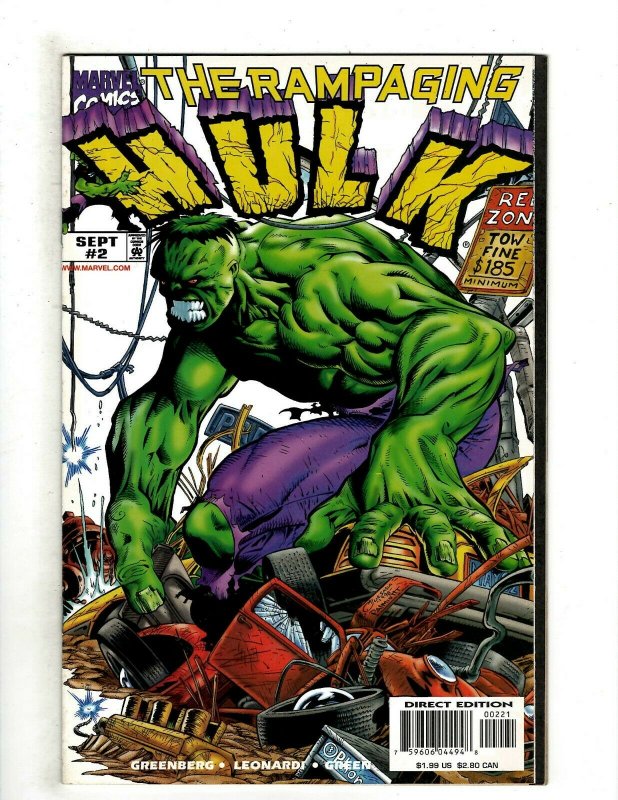 11 Hulk Marvel Comics The End Flashback 1 Rampaging 1 2 Six Hours 1 VS + RB1 