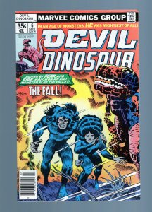 Devil Dinosaur #6 - Jack Kirby Art & Story. Joe Sinnott Art. (8.5/9.0) 1978