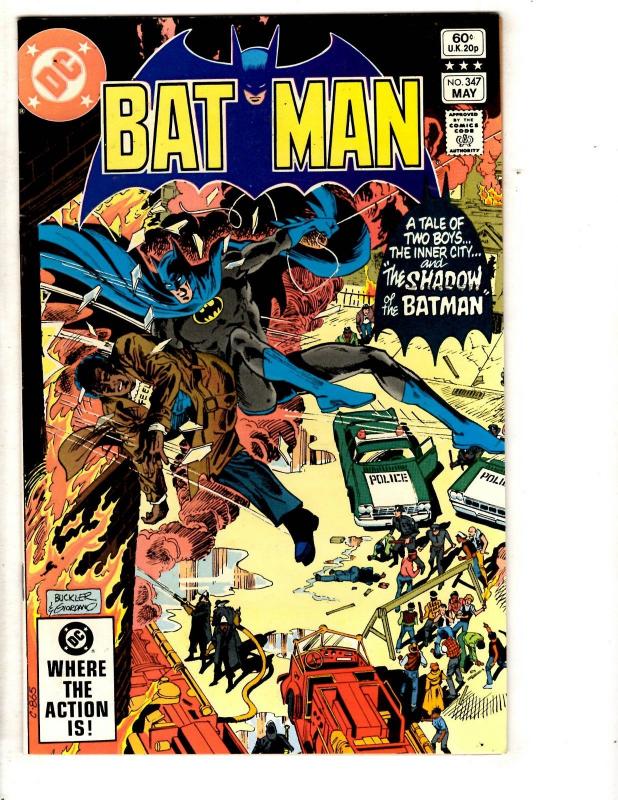 Batman # 347 NM- DC Comic Book Joker Robin Catwoman Gotham Penguin Ivy SS10