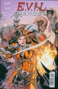 E.V.I.L. Heroes #5 Cover B - Robert Atkins (2017)