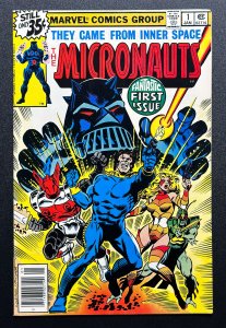 Micronauts #1 (1979) Newsstand - KEY - VF/NM! - 1st Team App