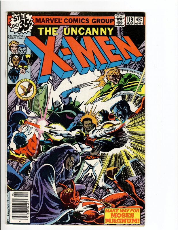 X-MEN #119 VF+  MOSES MAGNUM (VERMONT COLLECTION)