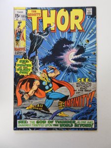 Thor #185 (1971) VG+ condition moisture damage