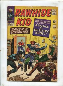 RAWHIDE KID #52 - REVENGE AT RUSTLER! - (4.5) 1966