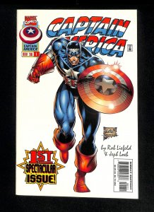 Captain America (1996) #1 1st Rikki Barnes!