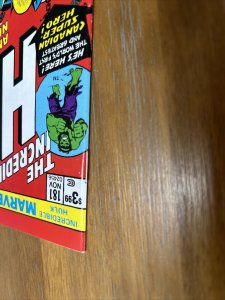Incredible Hulk Facsimile Edition #181C NM ~ 1st Appearance Of Wolverine.