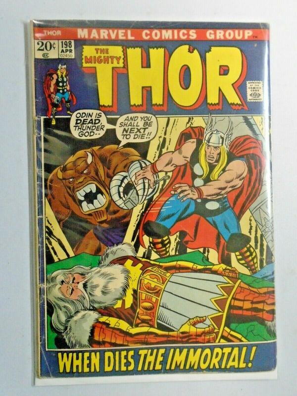 Thor #198 1st Series 3.0 (1972)