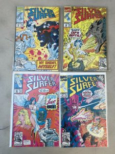 SILVER SURFER #64-67 4PC RUN (VF/NM) MY ENEMY, MYSELF!! 1992