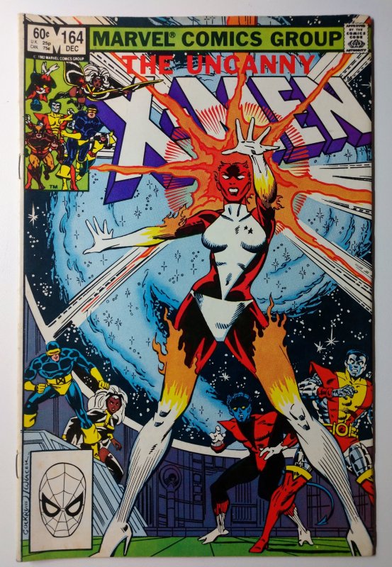 Uncanny X-Men #164 (7.0, 1982) 1st App of CAROL DANVERS AS BINARY
