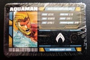 Aquaman Watchtower Security Access ID Cards Promo Pack Of 25 Sealed (DC, 2025)