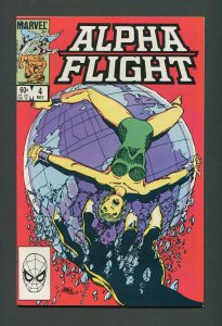 Alpha Flight #4  / 9.0 VFN/NM    November 1983