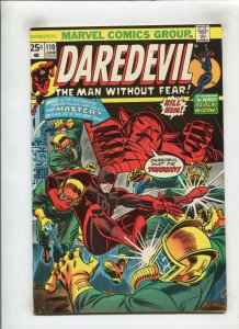 DAREDEVIL #110 (7.0) BLACK WIDOW!! 1974