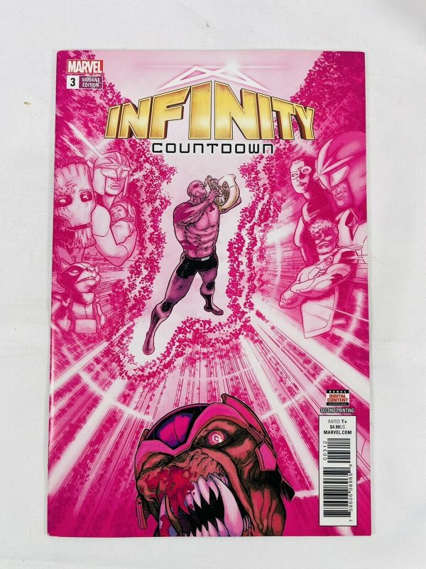 Infinity Countdown #3 Second Printing Variant Cover Edition Marvel Comics 2018