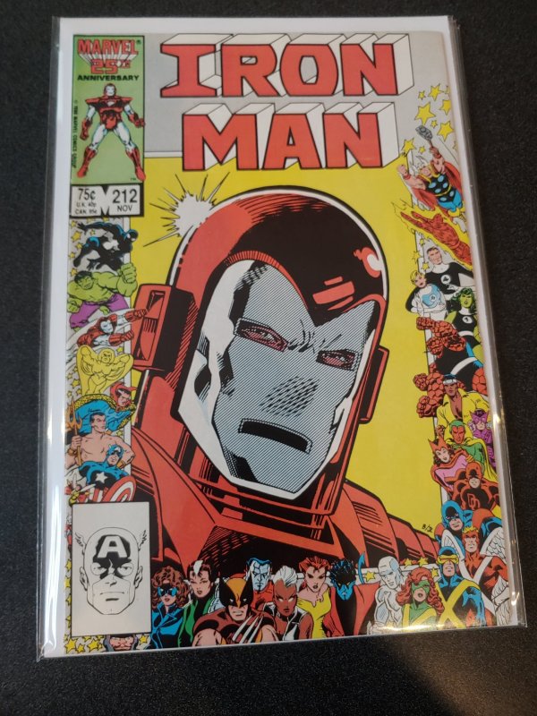 IRON MAN #212 VF/NM MODERN