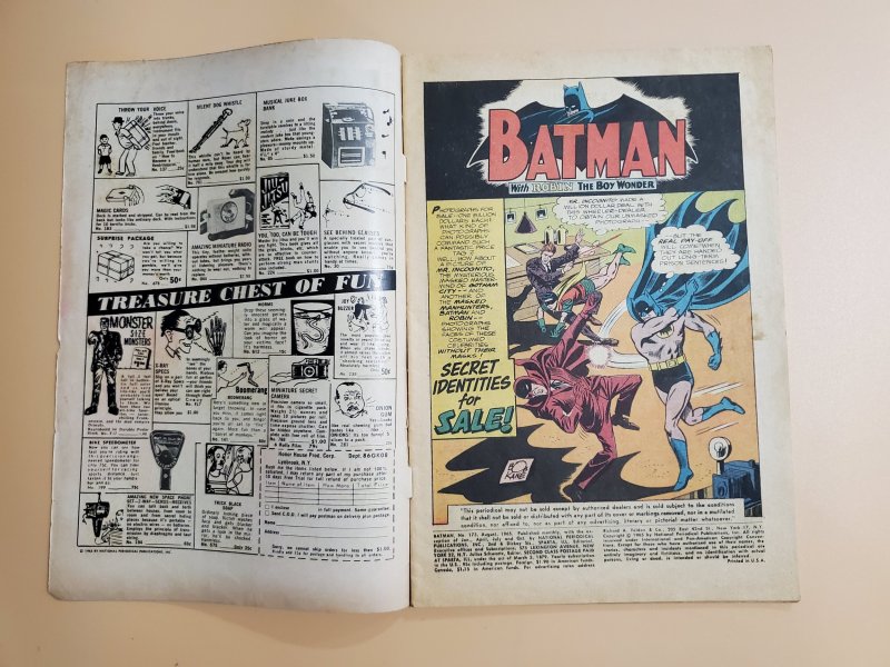 Batman 173 1965 Silver Age Robin