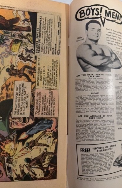 Batman #164 (1964)Two way Gem Caper - chip out of cover conrer