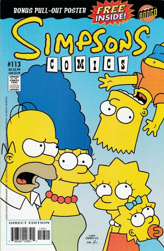 Simpsons Comics 113 NM-