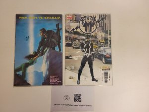 2 Marvel Comics #5 Nick Fury vs SHIELD + #6 Son of M 57 TJ13