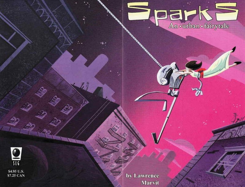Sparks: An Urban Fairytale #3 VF ; Slave Labor | Lawrence Marvit Urban Fairytale