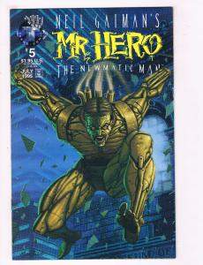 Neil Gaimans Mr Hero #5 NM Tekno Comix Comic Book July 1995 DE28