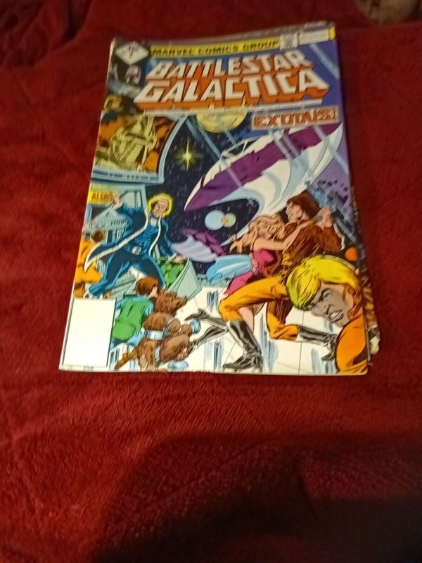 Battlestar Galactica 1 2 3 8 Marvel Comics 1979 Bronze Age Sci-fi Lot Run Set...