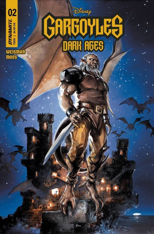 Gargoyles Dark Ages #2 Cover A Crain BOOM! Comics 2023 EB232