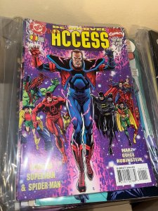 DC Marvel All Access (1996 DC Marvel) Lot, Complete MIni Series Set w/#s 1-4