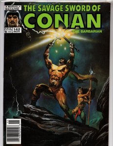 The Savage Sword of Conan #142 (1987) - [NSC•ECA7]
