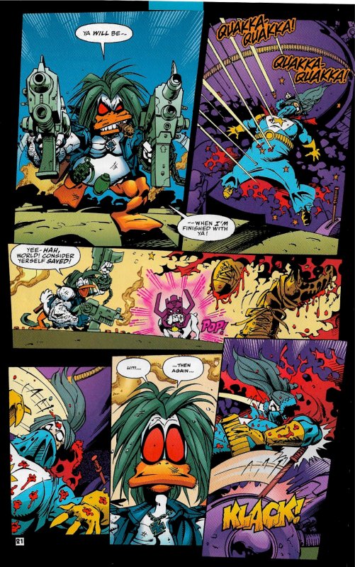 3 AMALGAM COMICS #1s (1997): DARK CLAW ADVENTURES, BAT THING, & LOBO the DUCK
