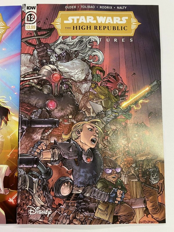 STAR WARS HIGH REPUBLIC ADVENTURES #12 Cover A + 1:10 HUANG IN-HAND SHIPS NOW