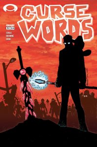 Curse Words #9C VF/NM ; Image | Walking Dead Tribute Variant