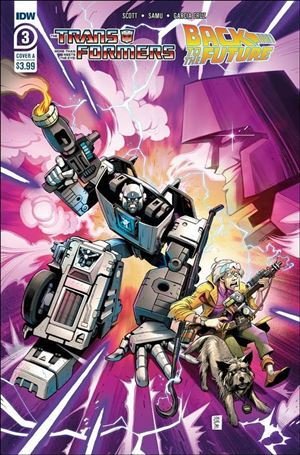 Transformers/Back to the Future 3-A Juan Samu Cover VF/NM