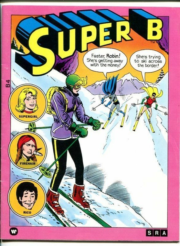 SUPER B -#4-1977-DC COMICS CHARACTERS-BATMAN COVER-KUBERT-SUPERGIRL-vg