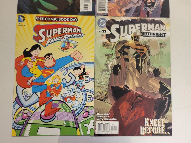 4 Superman DC Comic Books #9 10 11 1 FCBD Birthright 85 TJ19