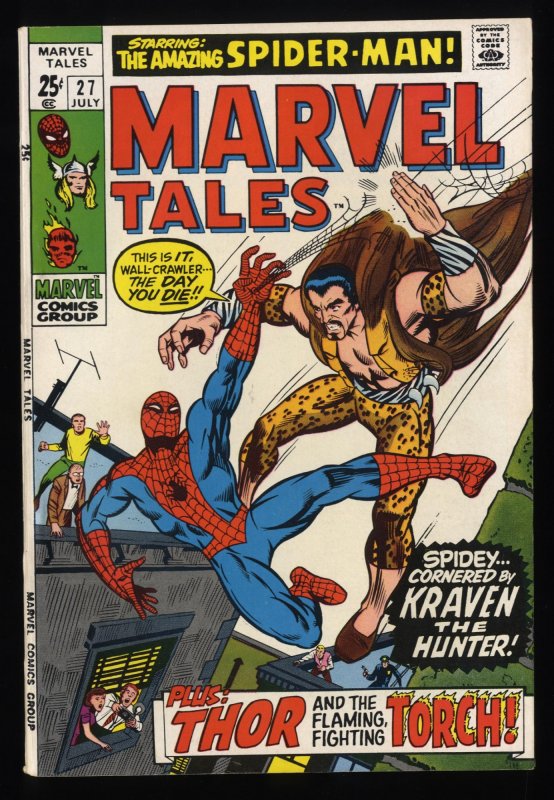 Marvel Tales #27 NM- 9.2 Comics Spider-Man Kraven!