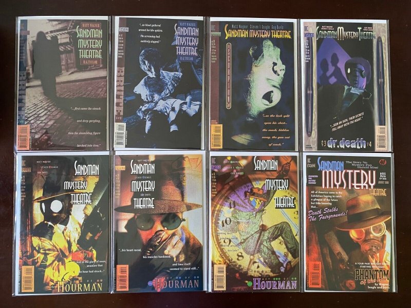 Sandman Mystery Theatre lot 22 different from #1-64 + annual 8.0 VF (1993-98)