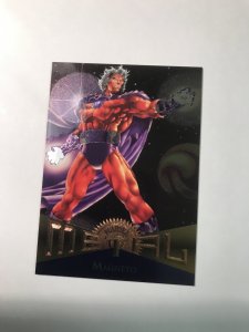 MAGNETO #104 card : Marvel Metal 1995 Fleer Chromium; NM/M Avengers, base