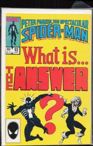 The Spectacular Spider-Man #92 (1984) Spider-Man