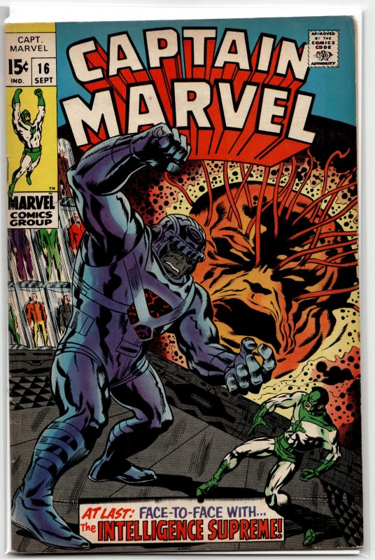Captain Marvel #16 (1969) Captain Marvel