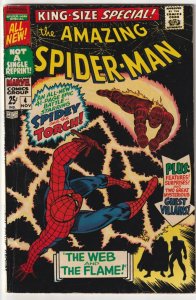 Amazing Spider-Man King Size Annual # 4 VG/FN 1967 Stan Lee [L3]