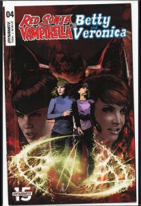 Red Sonja and Vampirella Meet Betty and Veronica #4 Cover E (2019) Vampirella