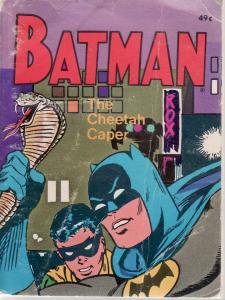 BATMAN: THE CHEETAH CAPER-BIG LITTLE BOOK-WHITMAN-5771 VG
