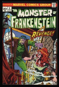 Frankenstein #3 VF+ 8.5 The Monster's Revenge! Mike Ploog Cover!