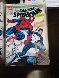 Amazing Spider-Man  # 358 1992 MARVEL ERIK LARSEN DARKHAWK PUNISHER NOVA