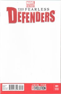 Fearless Defenders #1 Blank Cover (2013) The Defenders