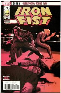 Iron Fist #74 Sabretooth (Marvel, 2018) VF/NM